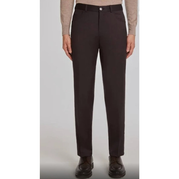 Jack Victor Blue Style SAGE SOLID 5-POCKET PANT Size 30X32 New - Picture 1 of 7